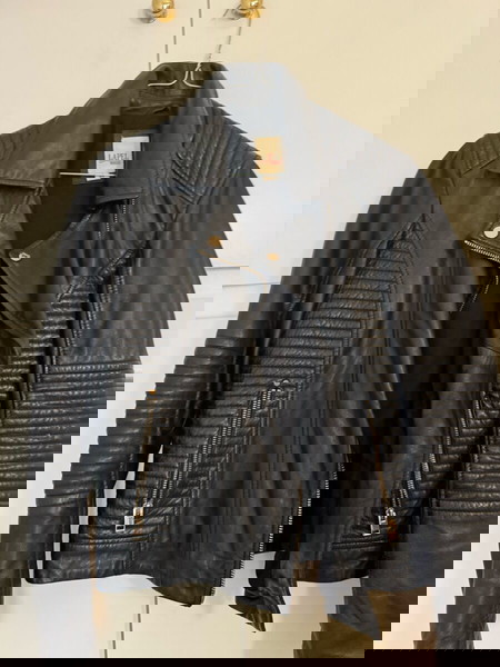 Γυναικείο Δερμάτινο Τζάκετ Lapel