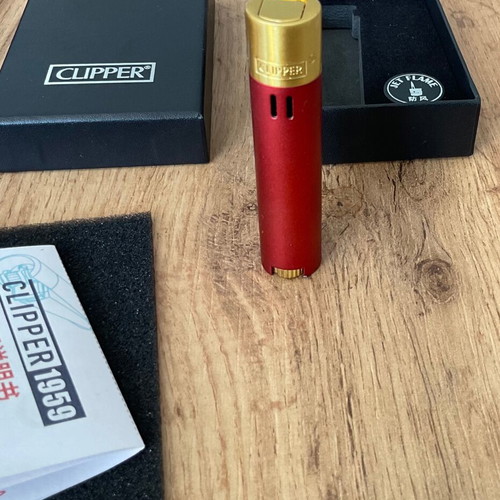 Clipper Turbo Metal Lighter like new