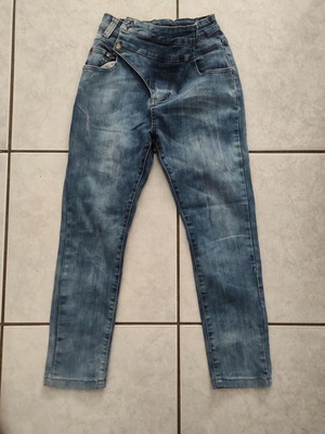 Jeans pants women's used XS blue low rise
