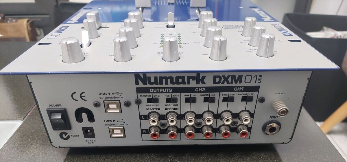 Numark DJ mixer DXM01USB used - € 85,00 - Vendora.cy