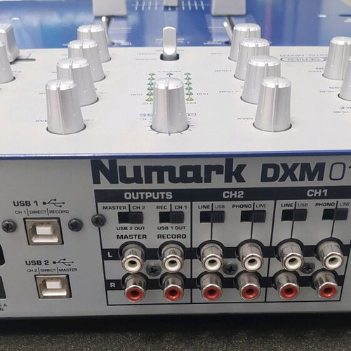 Numark DJ mixer DXM01USB used