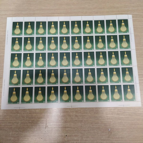 ELTA Stamp Collection 6 Complete Mint Sheets 1980-1981, 300 pcs