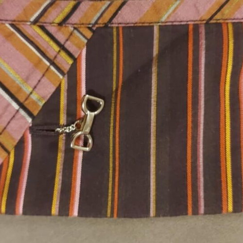 Karen Millen shirt with cufflinks like new, size S-M multicolor