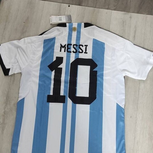 Argentina National Team 2022 World Cup Messi Jersey adidas