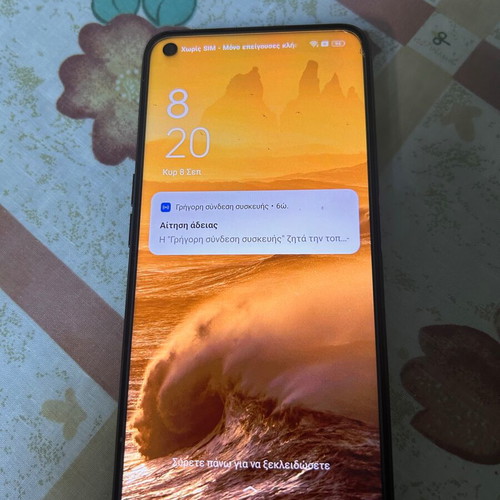Oppo A96 smartphone like new, 128GB, Dual SIM, black