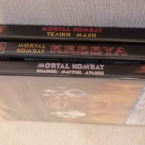 Mortal Kombat 3 sealed DVDs new, action adventure