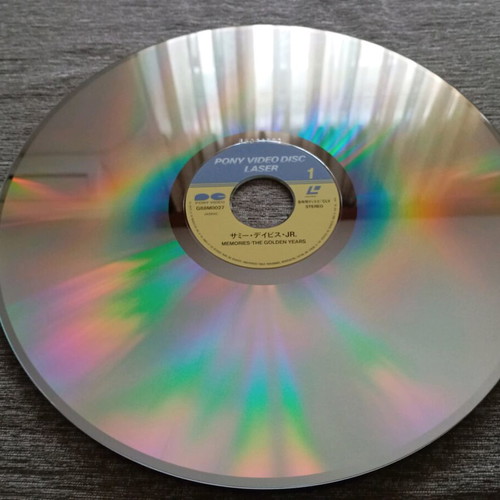 Sammy Davis Jr. Memories The Golden Years Laserdisc like new, jazz
