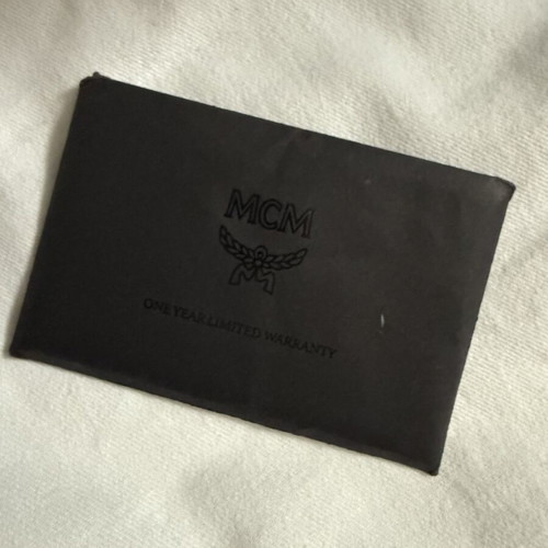 Backpack MCM black used authentic