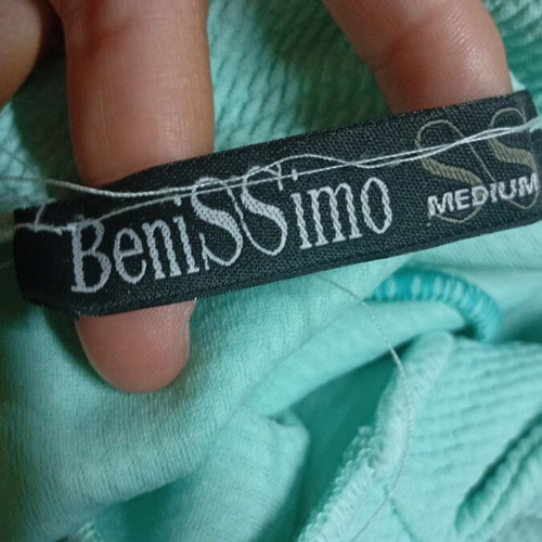 Cocktail dress mint color medium size BeniSSimo like new