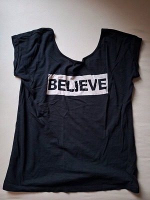 Bershka women's blouse black, like new, size L