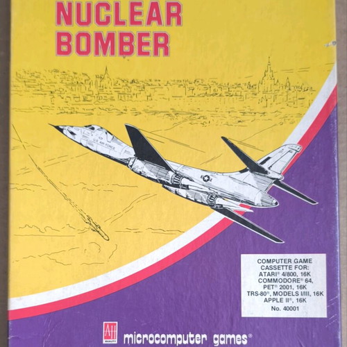 B-1 Nuclear Bomber game like new, complete box