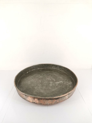 Copper baking tray used, 1930 era