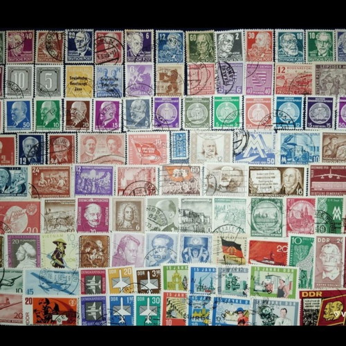 East Germany classic stamps new, pack of 200+ pieces