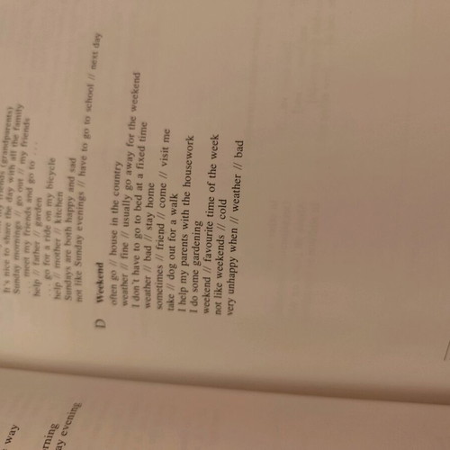 English University old book used, 1987 edition