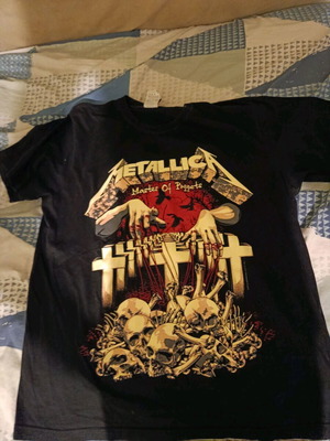 Metallica Master of Puppets T Shirt XL like new