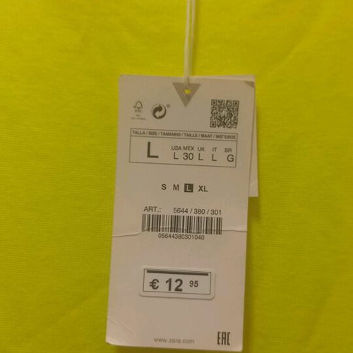 Zara Dress Yellow Lime Green New, Slim Fit -  5,00 - Vendora.cy