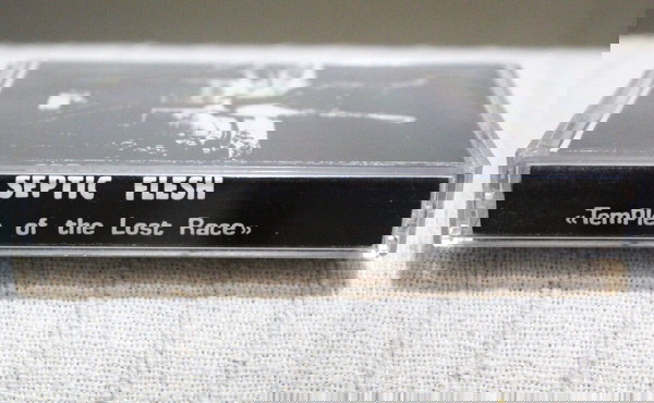 Septic Flesh – Temple Of The Lost Race-Advance Tape Of Mini L.P `92 +Extra Track!!!