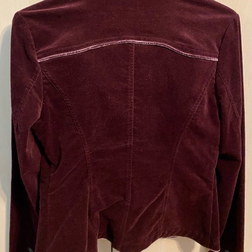 David Bitton velvet suit used with bermuda shorts, size Medium
