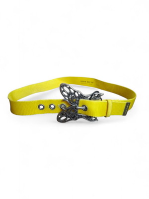 Miss Sixty Y2K Butterfly Yellow Belt new, size 100 cm