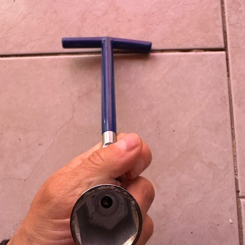 Bouzokleido No21 T-shaped with rubber coating new