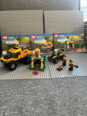 Lego Jungle Halftrack Mission 60159 used set with instructions