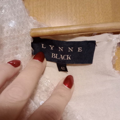 Lynne mini dress with sequins like new, size 42