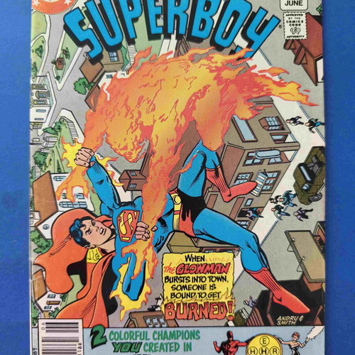 The New Adventures of Superboy 30 comic used, English
