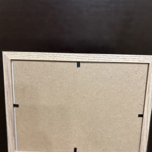 Wooden shadow box money bank new with photo frame