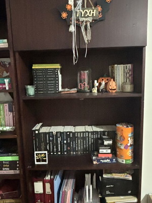 Wooden bookcase