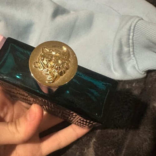 Versace bottle empty, like new