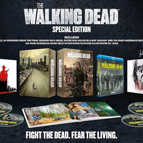 The Walking Dead luxury hardcover book like new