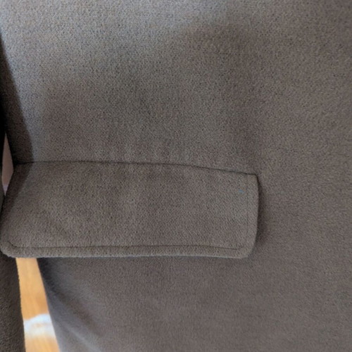 Zoe Stergiou coat like new, brown and black, one size