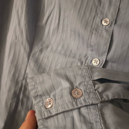 Biaggini blue shirt like new, classic fit
