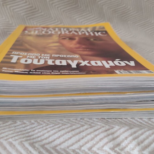 National Geographic magazine collection, 5 selected issues