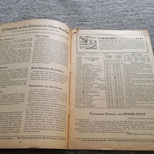 Vintage American Almanacs set of 3 (1919, 1931, 1940)