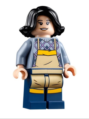 LEGO Friends Monica Geller minifigure with apron ftv004