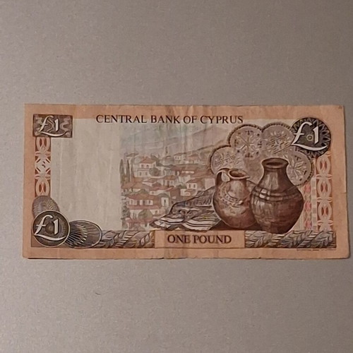 1 Pound Cyprus 2001 banknote