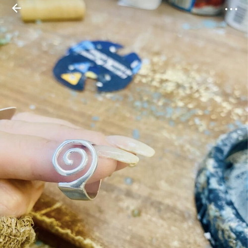 Silver handmade 925 ring new