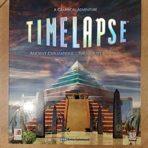 Timelapse PC adventure game used 1996 with manual