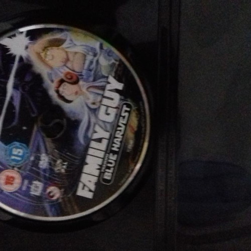 DVD Family Guy Presents Blue Harvest used with English subtitles