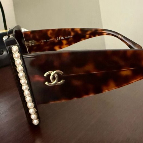 Γυαλιά ηλίου Chanel CH5480H C714/S9 σαν καινούργια, σκούρα ταρταρούγα polarized