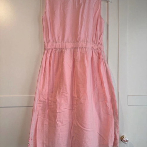Dorothy Perkins dress like new, cotton with broderie embroidery, size UK12