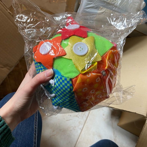 Montessori activity cube new for babies