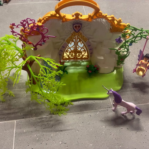 Playmobil small fairy castle like new
