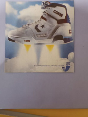 Αυτοκόλλητο CONS Sneakers σαν καινούργιο, vintage style