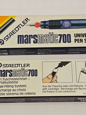 Staedtler 0.7 Rapidograph pen new, pack of 2