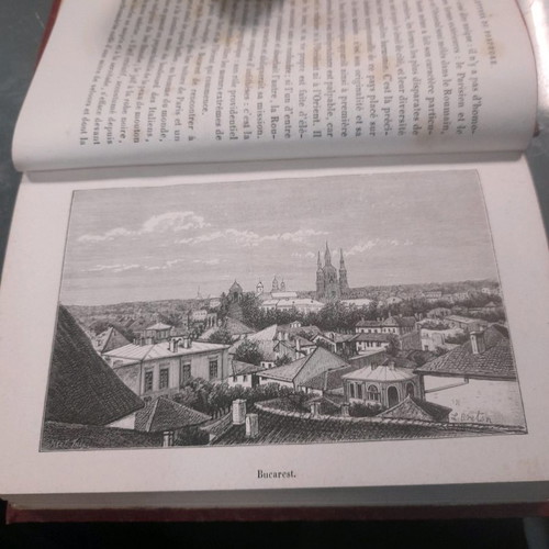 Lettres du Bosphore 1879 used book with engravings