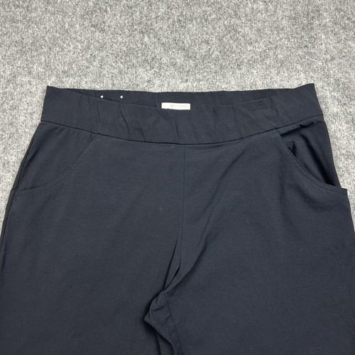 Columbia Women's Black Nylon Capri Shorts used, size XL