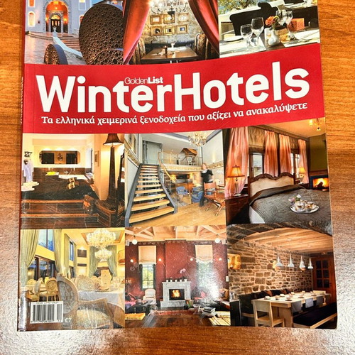 Winter Hotels catalog like new