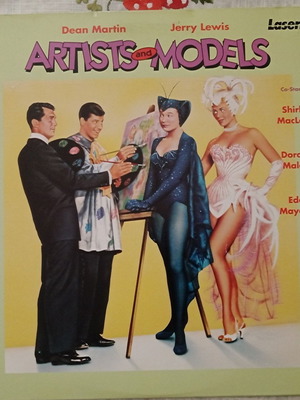 Artists and Models (1955) LaserDisc like new, comedy